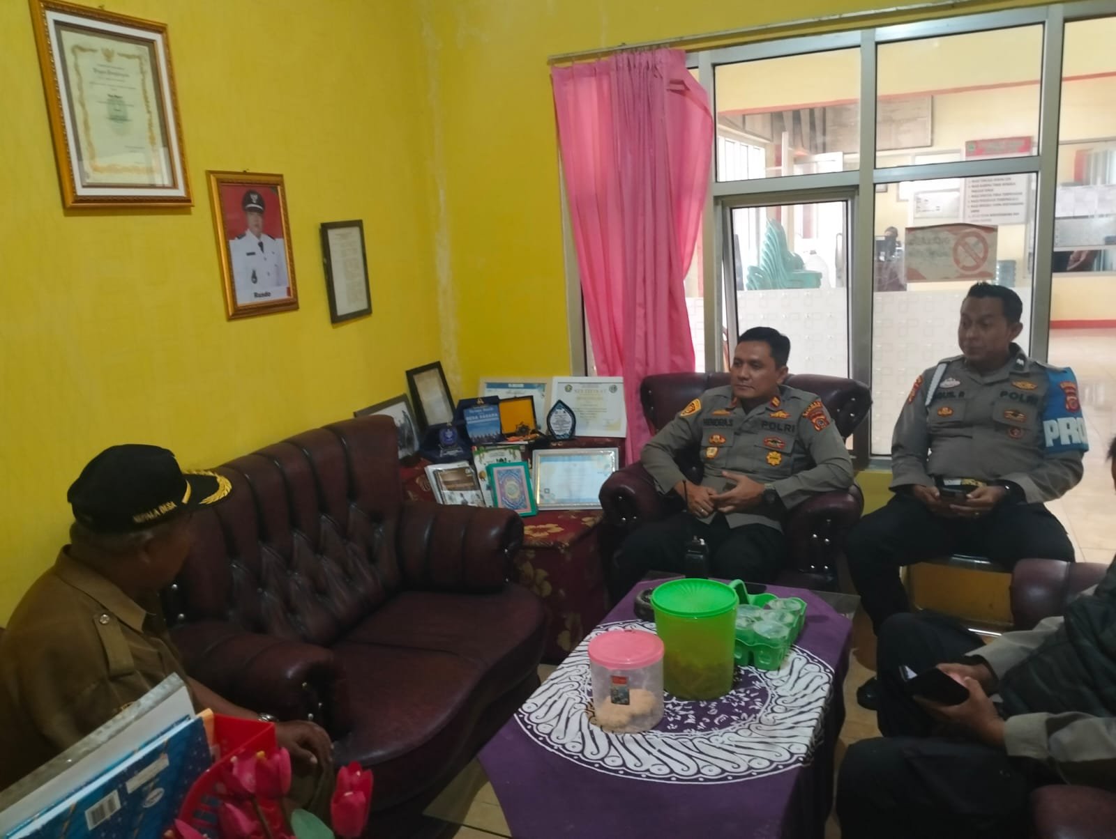 Antisipasi Bencana Alam, Kapolsek Argapura Bersama Anggota Monitoring dan Patroli Daerah Rawan Longsor
